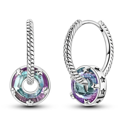 Hoop Earrings Sparkling