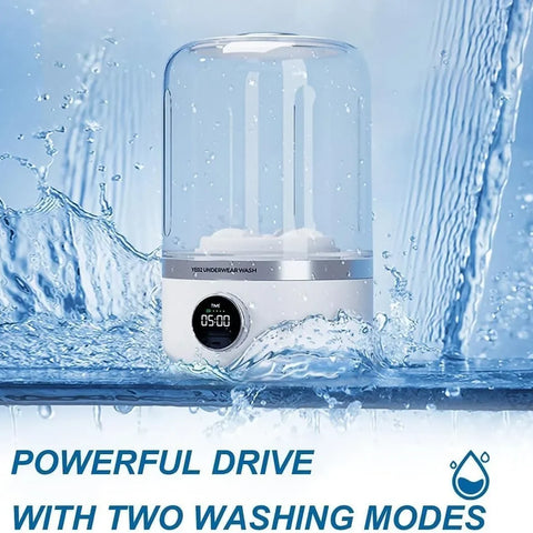 Wireless washing machine portable