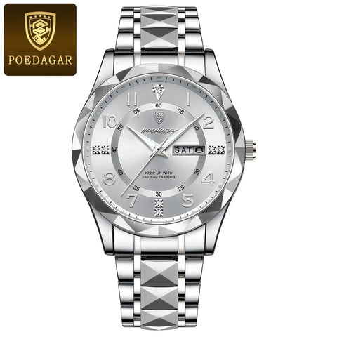 Men Quartz Watch Luminous Wristwatch