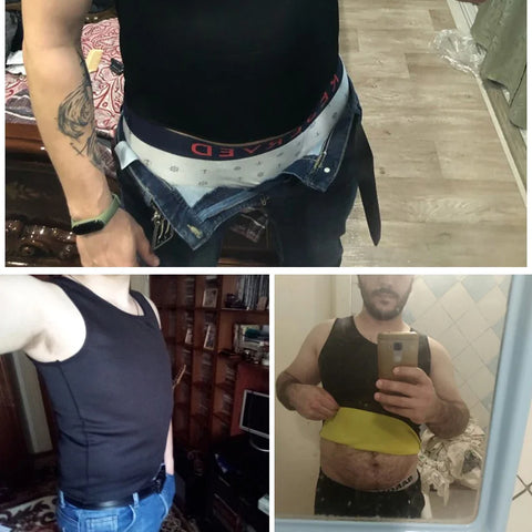 Men Slimming Body Shaper Modeling
