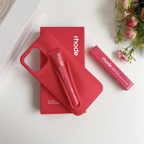 Rhode Phone Case for iPhone With Box Lipstick