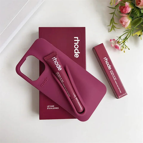 Rhode Phone Case for iPhone With Box Lipstick