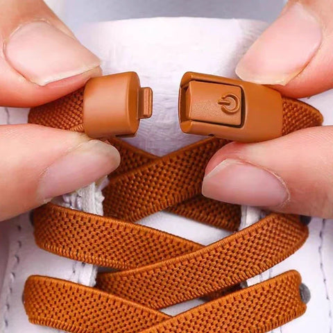 Press Lock Shoelaces Sneaker