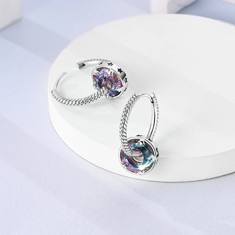 Hoop Earrings Sparkling