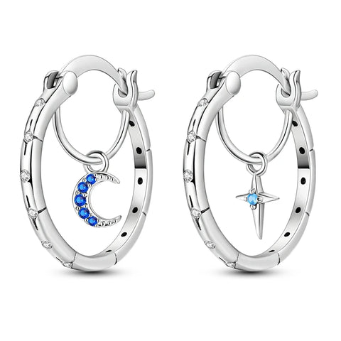 Hoop Earrings Sparkling