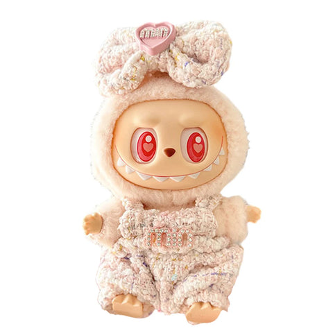 Mini Plush Doll's Clothes for Labubu Dolls