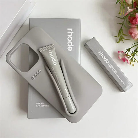 Rhode Phone Case for iPhone With Box Lipstick