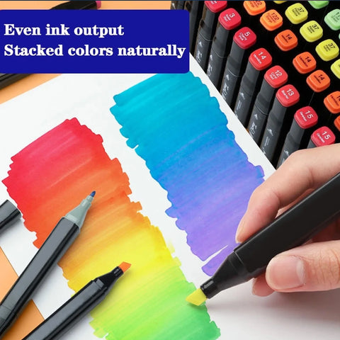 Colors Double Tip Permanent pens