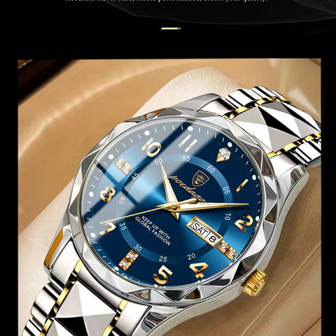 Men Quartz Watch Luminous Wristwatch