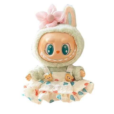 Mini Plush Doll's Clothes for Labubu Dolls