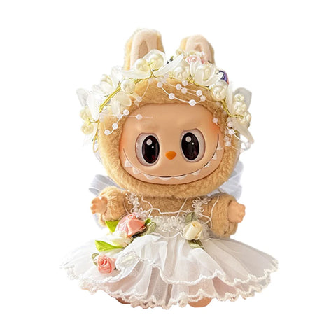 Mini Plush Doll's Clothes for Labubu Dolls