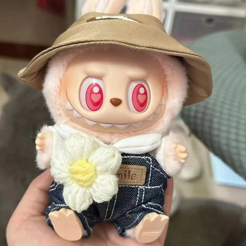 Mini Plush Doll's Clothes for Labubu Dolls