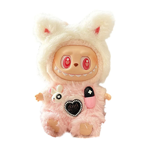Mini Plush Doll's Clothes for Labubu Dolls