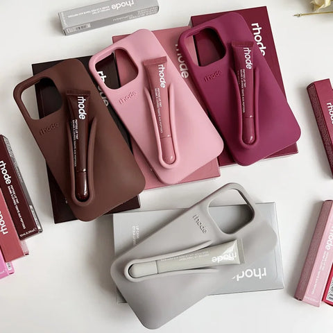 Rhode Phone Case for iPhone With Box Lipstick
