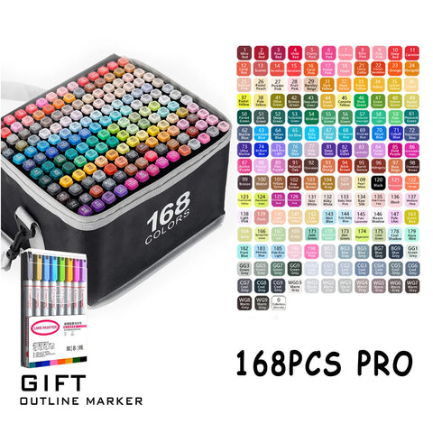 Colors Double Tip Permanent pens