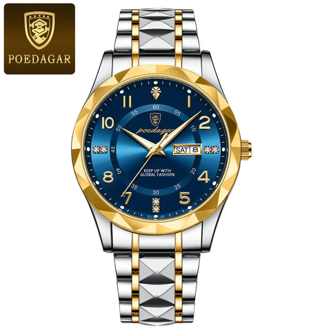 Men Quartz Watch Luminous Wristwatch