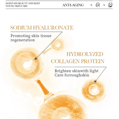 Anti-wrinkle collagen face mask