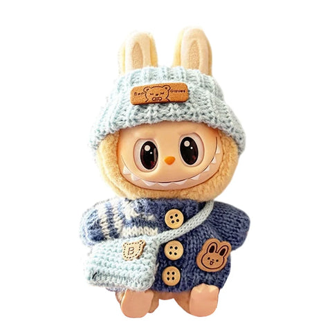 Mini Plush Doll's Clothes for Labubu Dolls