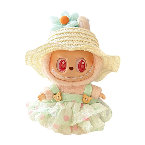 Mini Plush Doll's Clothes for Labubu Dolls