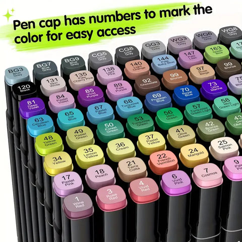 Colors Double Tip Permanent pens