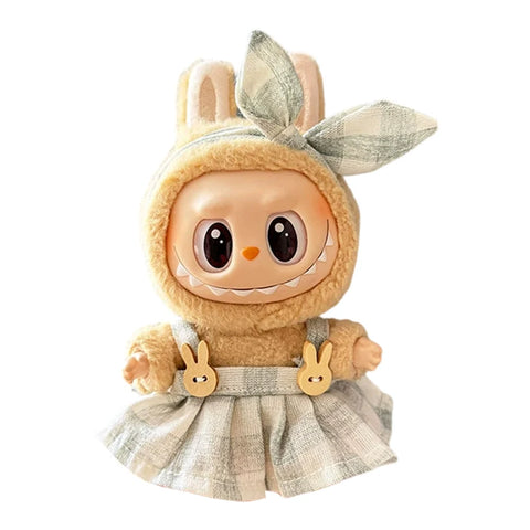Mini Plush Doll's Clothes for Labubu Dolls