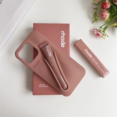 Rhode Phone Case for iPhone With Box Lipstick
