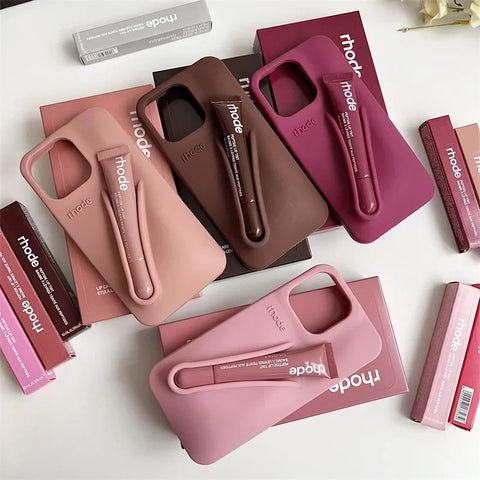 Rhode Phone Case for iPhone With Box Lipstick
