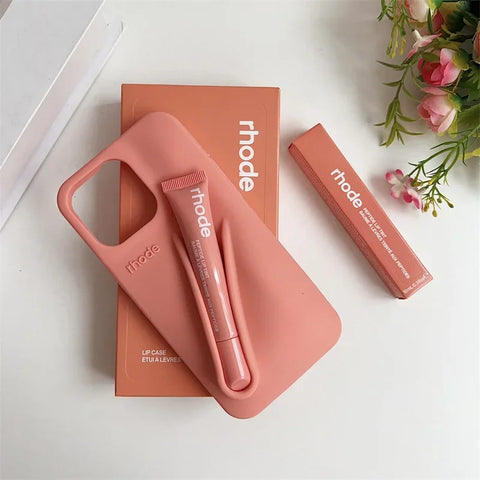 Rhode Phone Case for iPhone With Box Lipstick