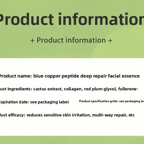 Blue Copper Peptide Capsule