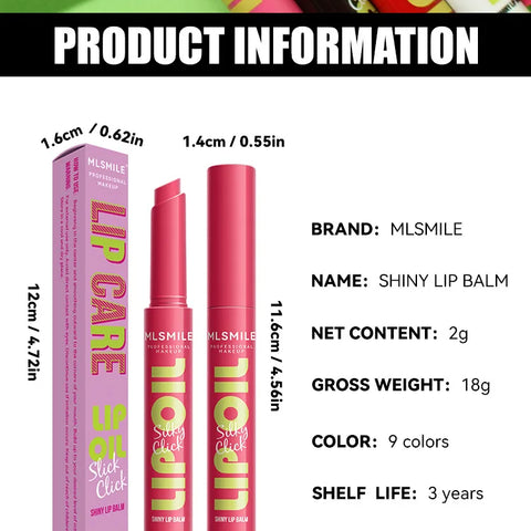 multi-color Silky Click Lip Care Hydrating lip