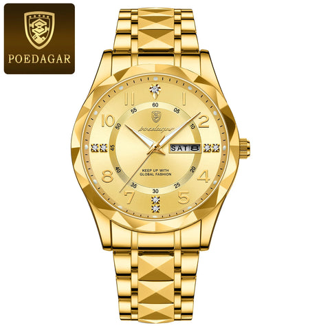 Men Quartz Watch Luminous Wristwatch