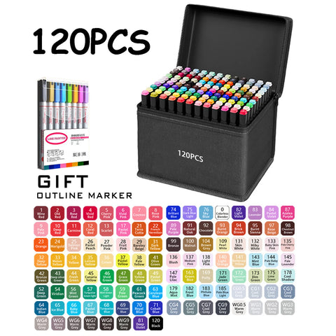 Colors Double Tip Permanent pens