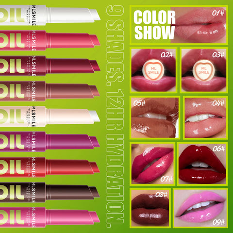 multi-color Silky Click Lip Care Hydrating lip