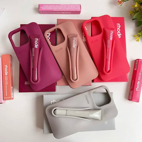 Rhode Phone Case for iPhone With Box Lipstick