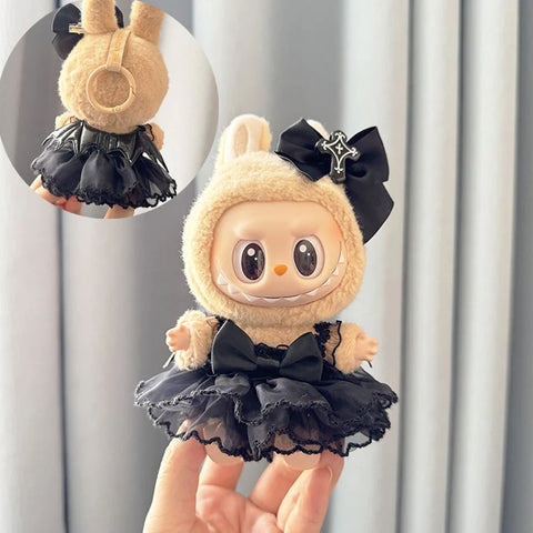 Mini Plush Doll's Clothes for Labubu Dolls
