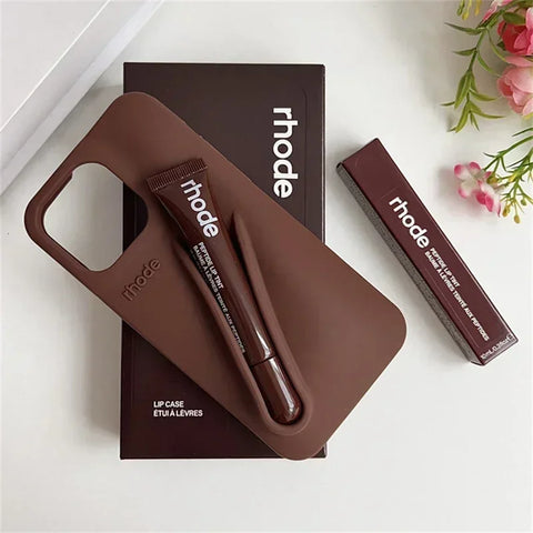 Rhode Phone Case for iPhone With Box Lipstick