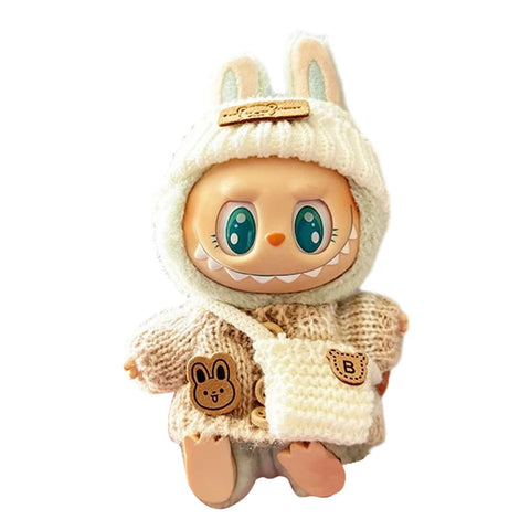 Mini Plush Doll's Clothes for Labubu Dolls