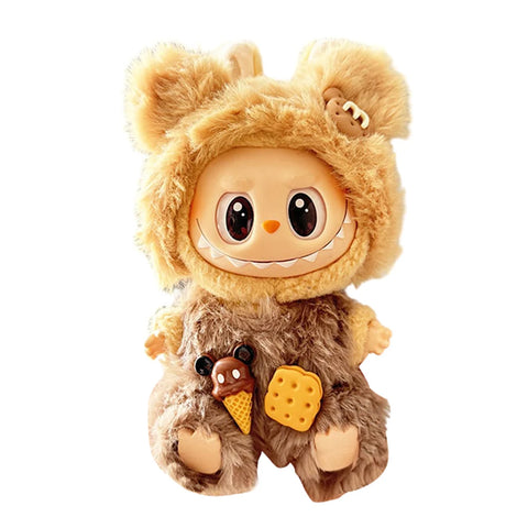 Mini Plush Doll's Clothes for Labubu Dolls