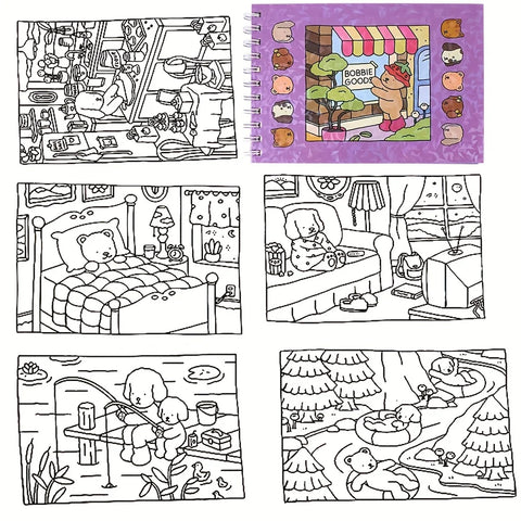 BOBBIE GOODS Coloring Book