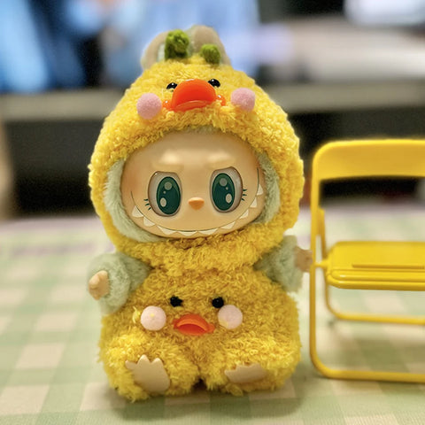 Mini Plush Doll's Clothes for Labubu Dolls