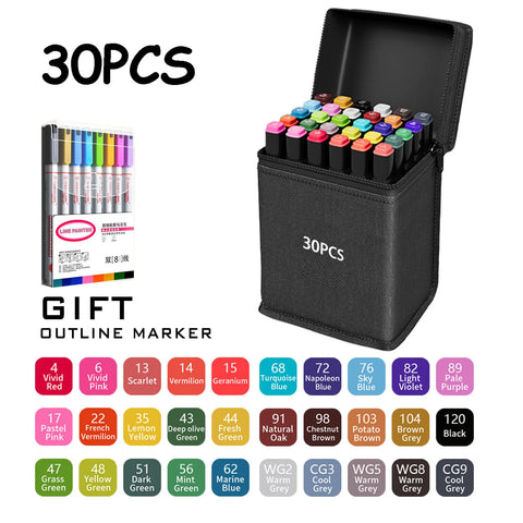 Colors Double Tip Permanent pens