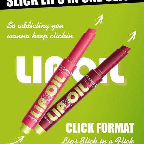 multi-color Silky Click Lip Care Hydrating lip