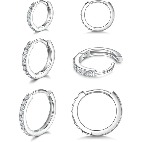 Silver Small Hoop