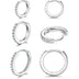 Silver Small Hoop