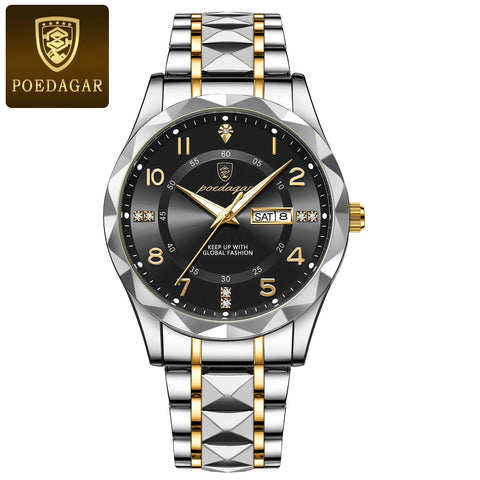 Men Quartz Watch Luminous Wristwatch