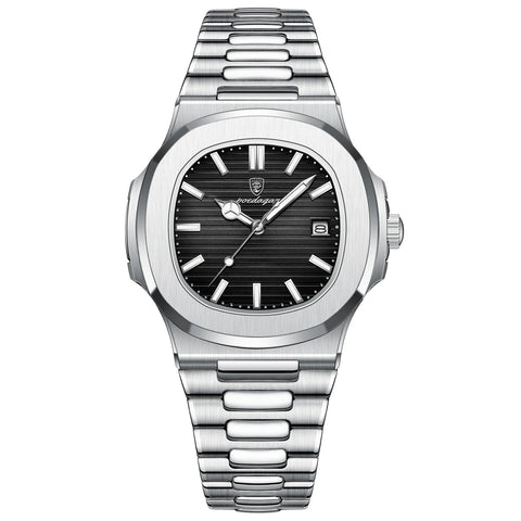Square Luxury Men Wristwatch