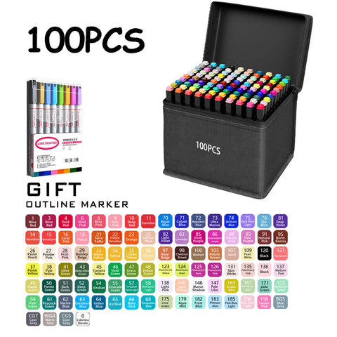 Colors Double Tip Permanent pens