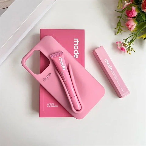 Rhode Phone Case for iPhone With Box Lipstick