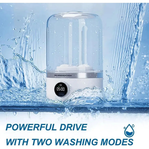 Wireless washing machine portable