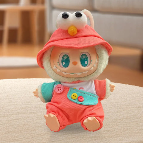 Mini Plush Doll's Clothes for Labubu Dolls
